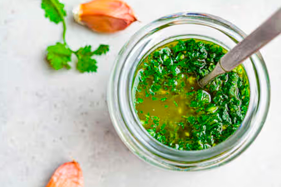 Salsa chimichurri tradicional- Receta 156